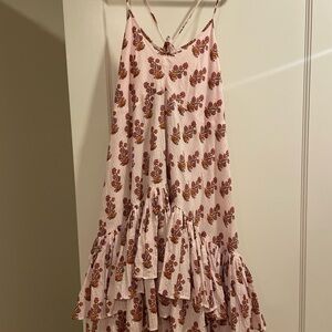 J. Crew Pink Floral Dress